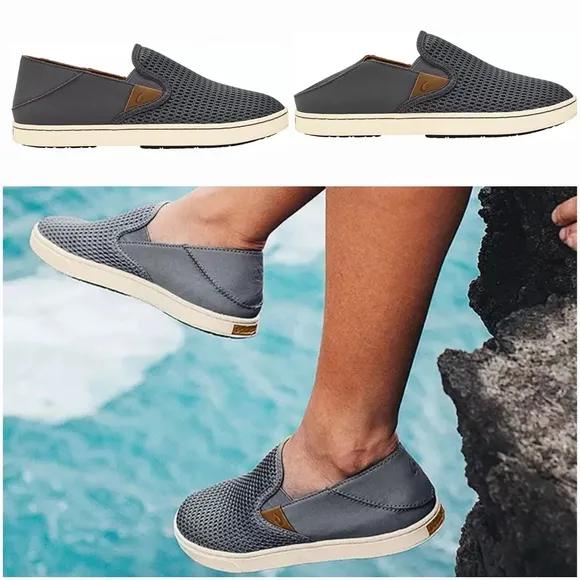 🆕️ OluKai Pehuea Pa'I Slip On Sneaker