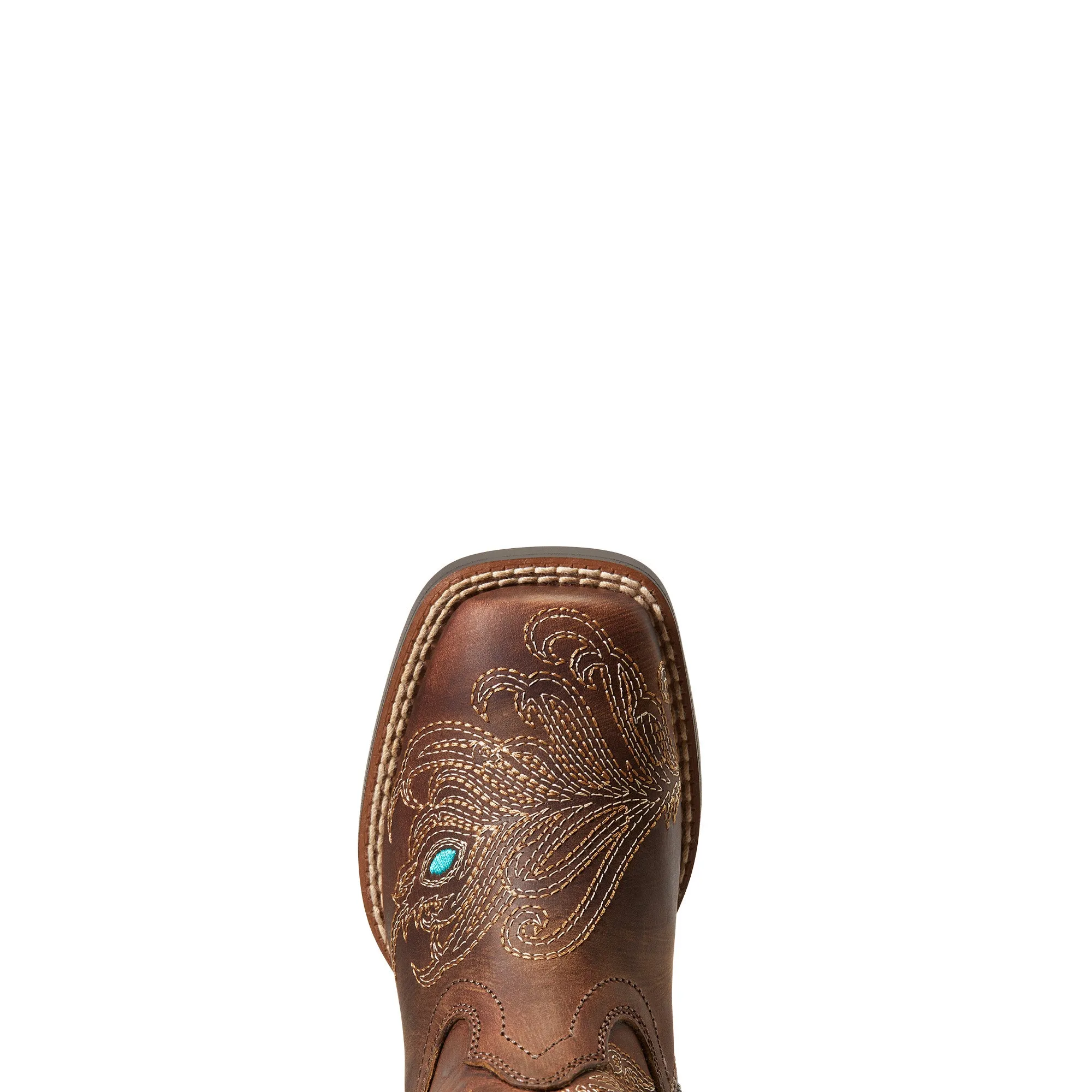 10040257 Ariat Kids Bright Eyes II Hat Box Brown