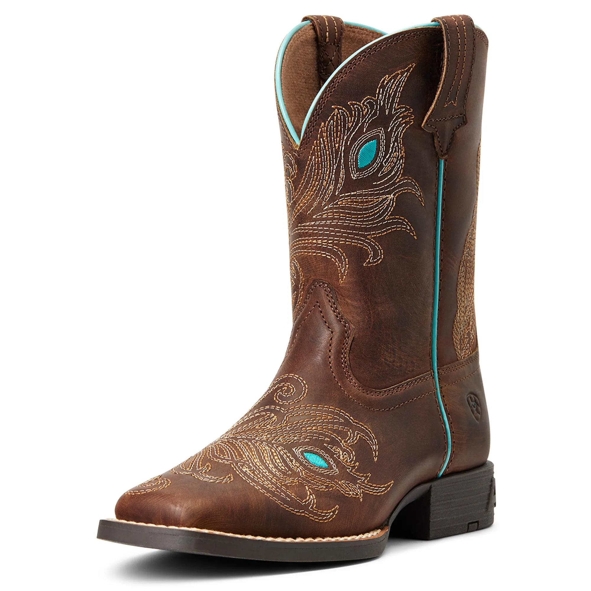10040257 Ariat Kids Bright Eyes II Hat Box Brown