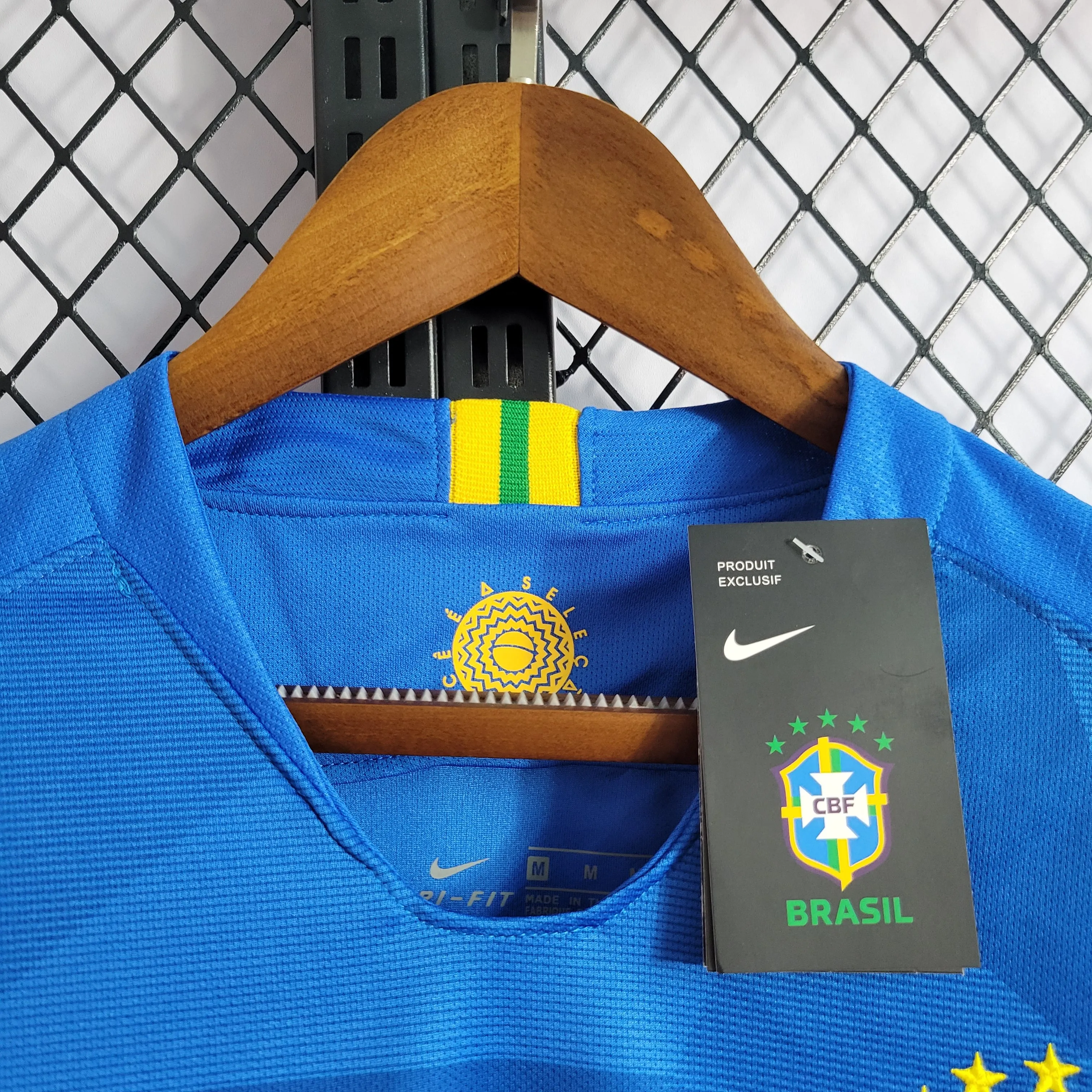 2018 Brazil away jersey