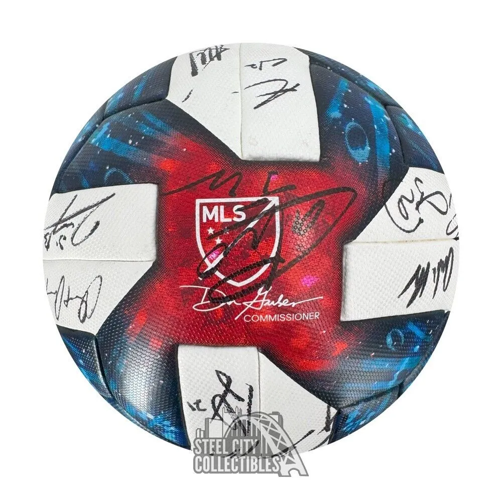 2019 Chicago Fire FC Autographed Match Used Soccer Ball - BAS/Fanatics LOA