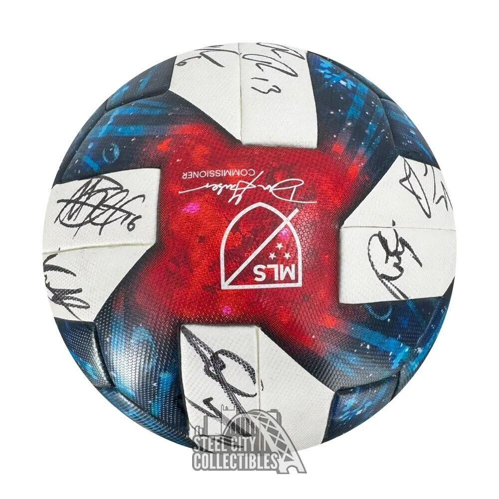 2019 Chicago Fire FC Autographed Match Used Soccer Ball - BAS/Fanatics LOA