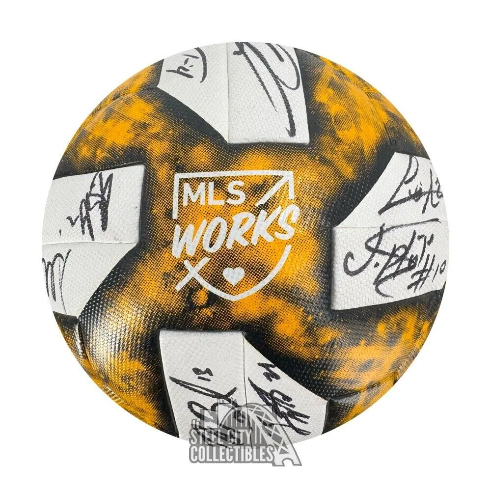 2019 Real Salt Lake Auto Match Used Soccer Ball - BAS/Fanatics LOA (25 Sigs)
