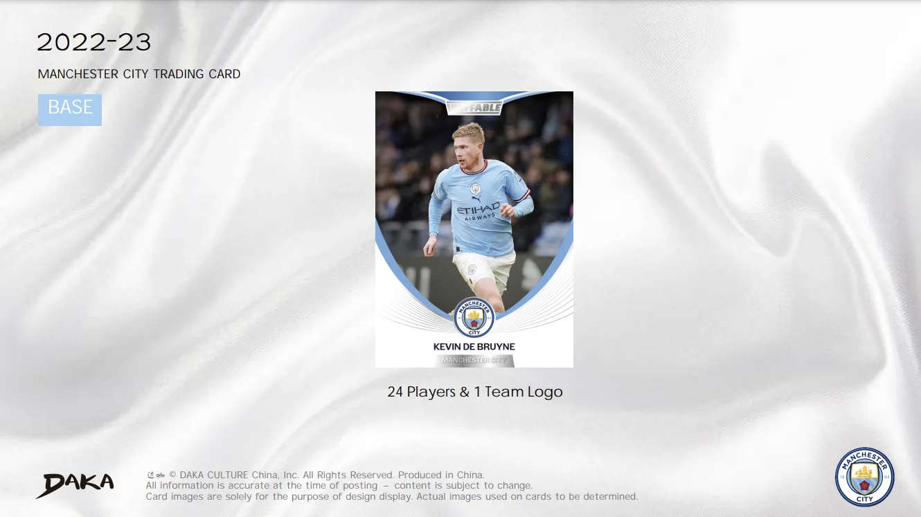 2022-23 MANCHESTER CITY Ineffable Soccer Sports Card X DaKA