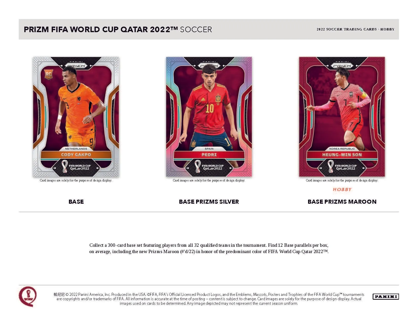 2022 Panini Prizm World Cup Soccer Hobby