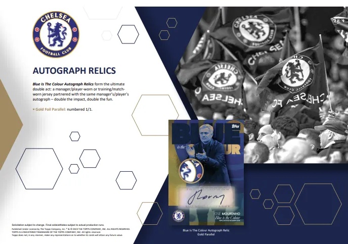 2023-24 Topps Chelsea Team Set Soccer