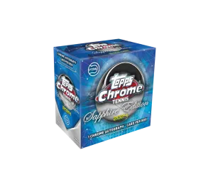 2024 Topps Chrome Tennis Sapphire Edition Box