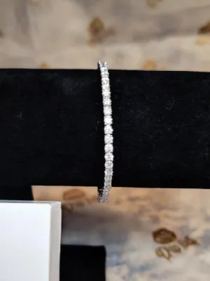 3MM VVS D MOISSANITE TENNIS BRACELET