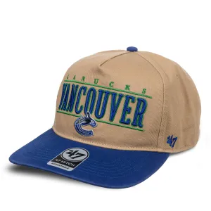 47 Brand NHL City Line Hitch Adjustable Hat - Vancouver Canucks OSFM
