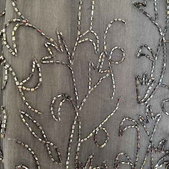 90s Silk NWT‎ beaded cardigan