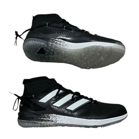 Adidas Afterburner 8 New Wave Baseball Turf Shoes‎ GW3629 Black/White Size 7 NIB