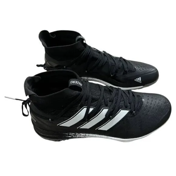 Adidas Afterburner 8 New Wave Baseball Turf Shoes‎ GW3629 Black/White Size 7 NIB