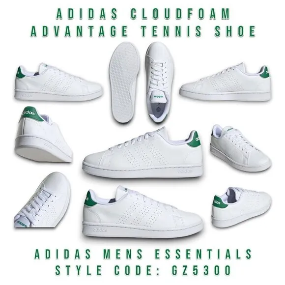 Adidas Cloudfoam Advantage Tennis Shoe Sneakers GZ5300 Men's Essentials Size 12
