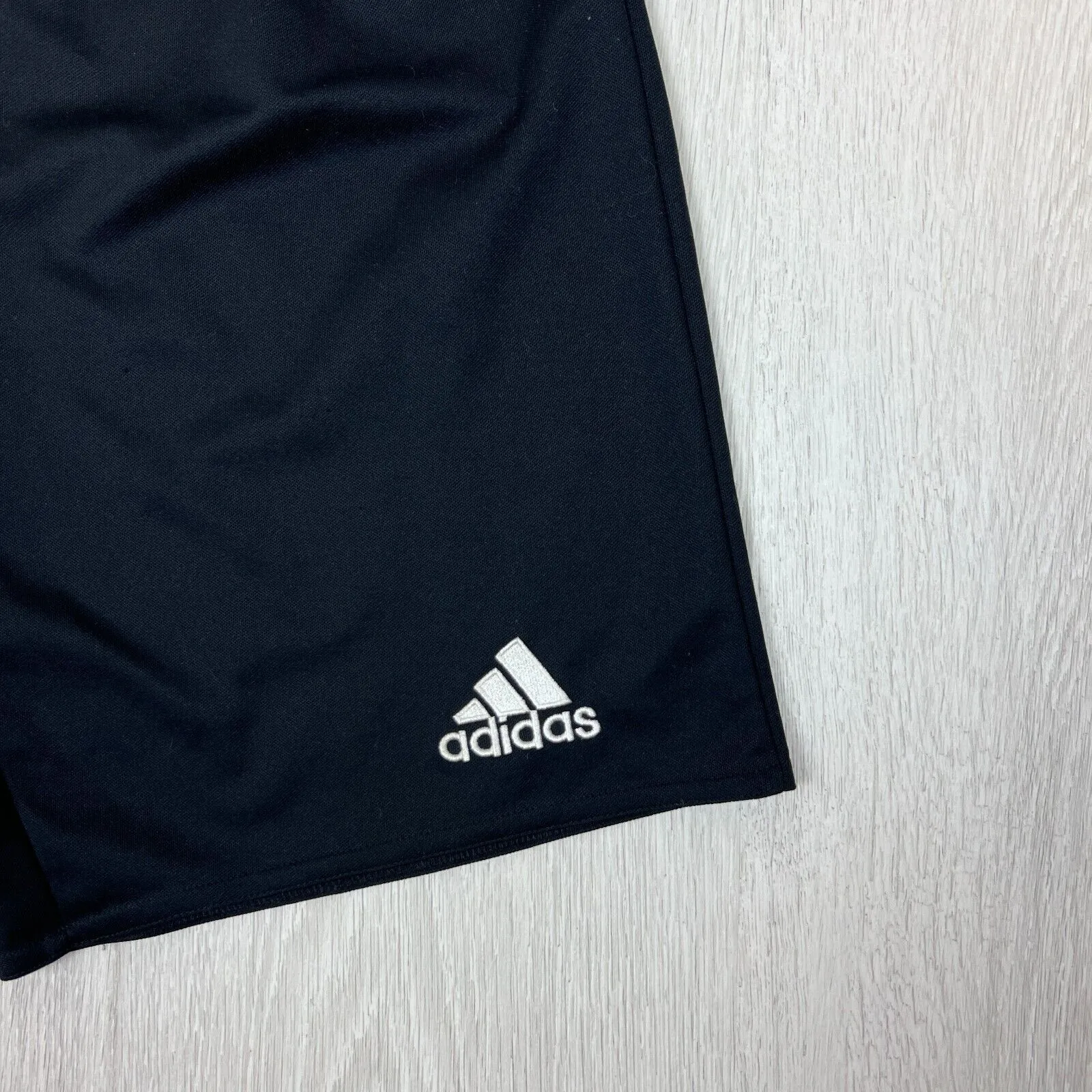 adidas Kids Black Soccer Shorts Football Shorts Size 13-14 Years
