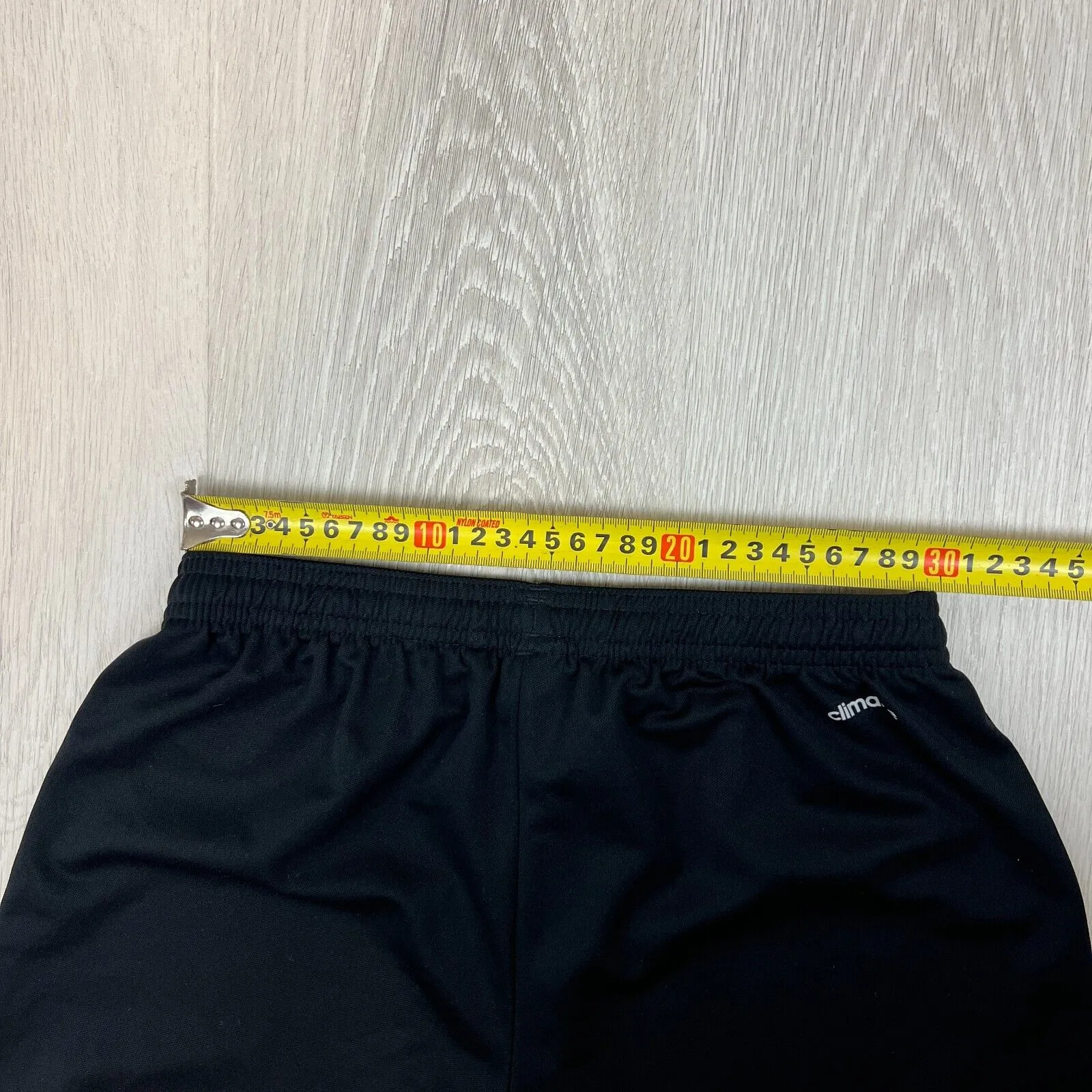 adidas Kids Black Soccer Shorts Football Shorts Size 13-14 Years
