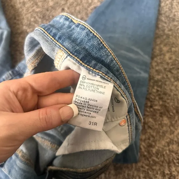 AG Adriano Goldschmied The Farrah Skinny Ankle Size 31R