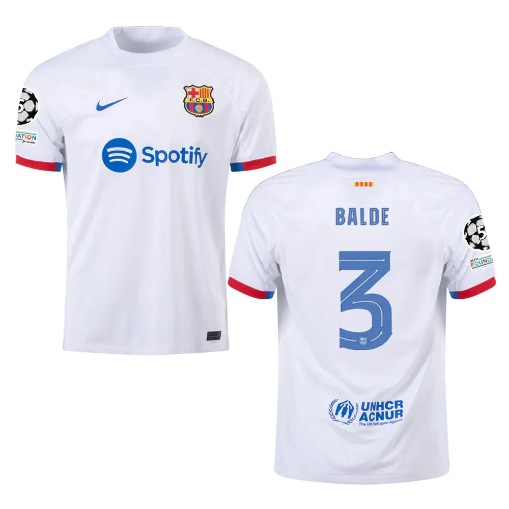 Alejandro Balde Barcelona 3 jersey