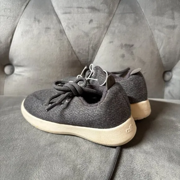 Allbirds Smallbirds Wool Gray Runner Shoes Size T7 NEW