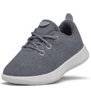 Allbirds Smallbirds Wool Gray Runner Shoes Size T7 NEW