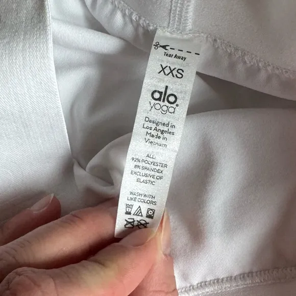 Alo Yoga White Aces Tennis Skirt XXS