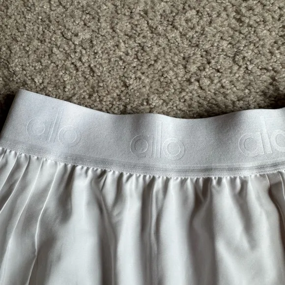 Alo Yoga White Aces Tennis Skirt XXS