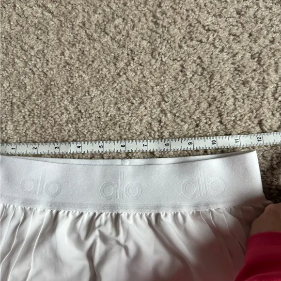 Alo Yoga White Aces Tennis Skirt XXS