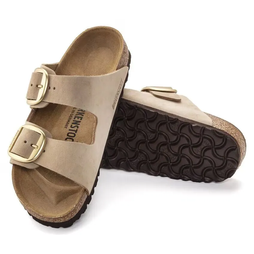 ARIZONA BIG BUCKLE NUBUCK SANDCASTLE N