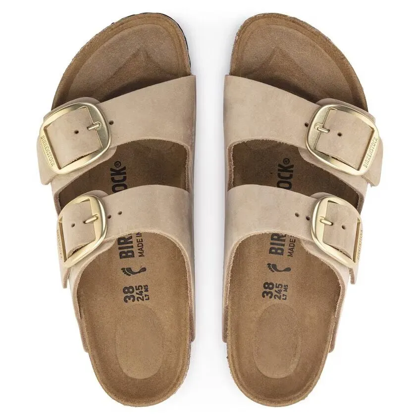 ARIZONA BIG BUCKLE NUBUCK SANDCASTLE N