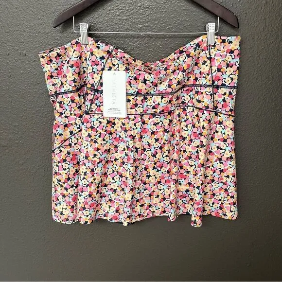 Athleta Ace Tennis Skort 13.5&quot; in Volley Floral Lunaria