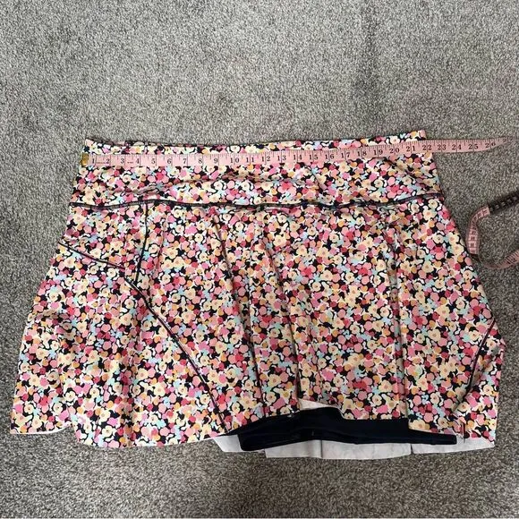 Athleta Ace Tennis Skort 13.5&quot; in Volley Floral Lunaria