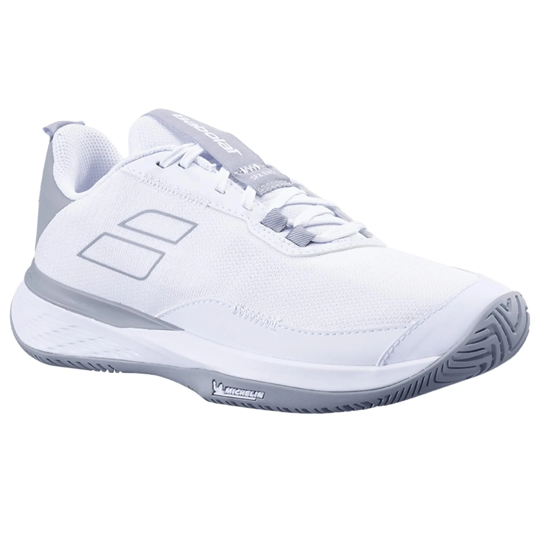 Babolat SFX Evo 2024 Womens Tennis Shoes - White / Lunar Grey