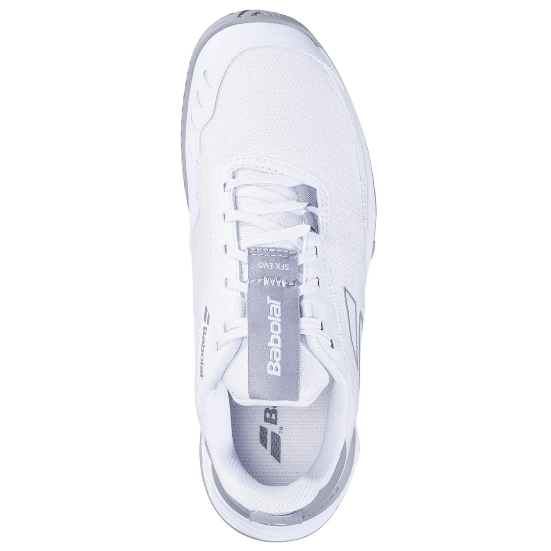 Babolat SFX Evo 2024 Womens Tennis Shoes - White / Lunar Grey