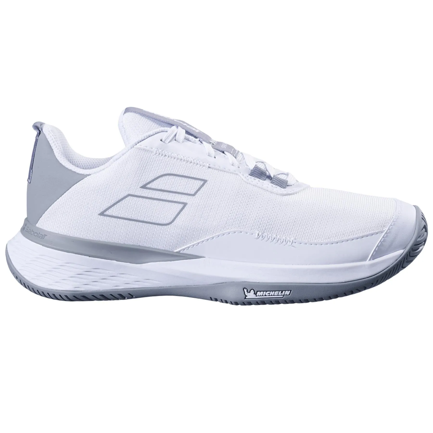 Babolat SFX Evo 2024 Womens Tennis Shoes - White / Lunar Grey