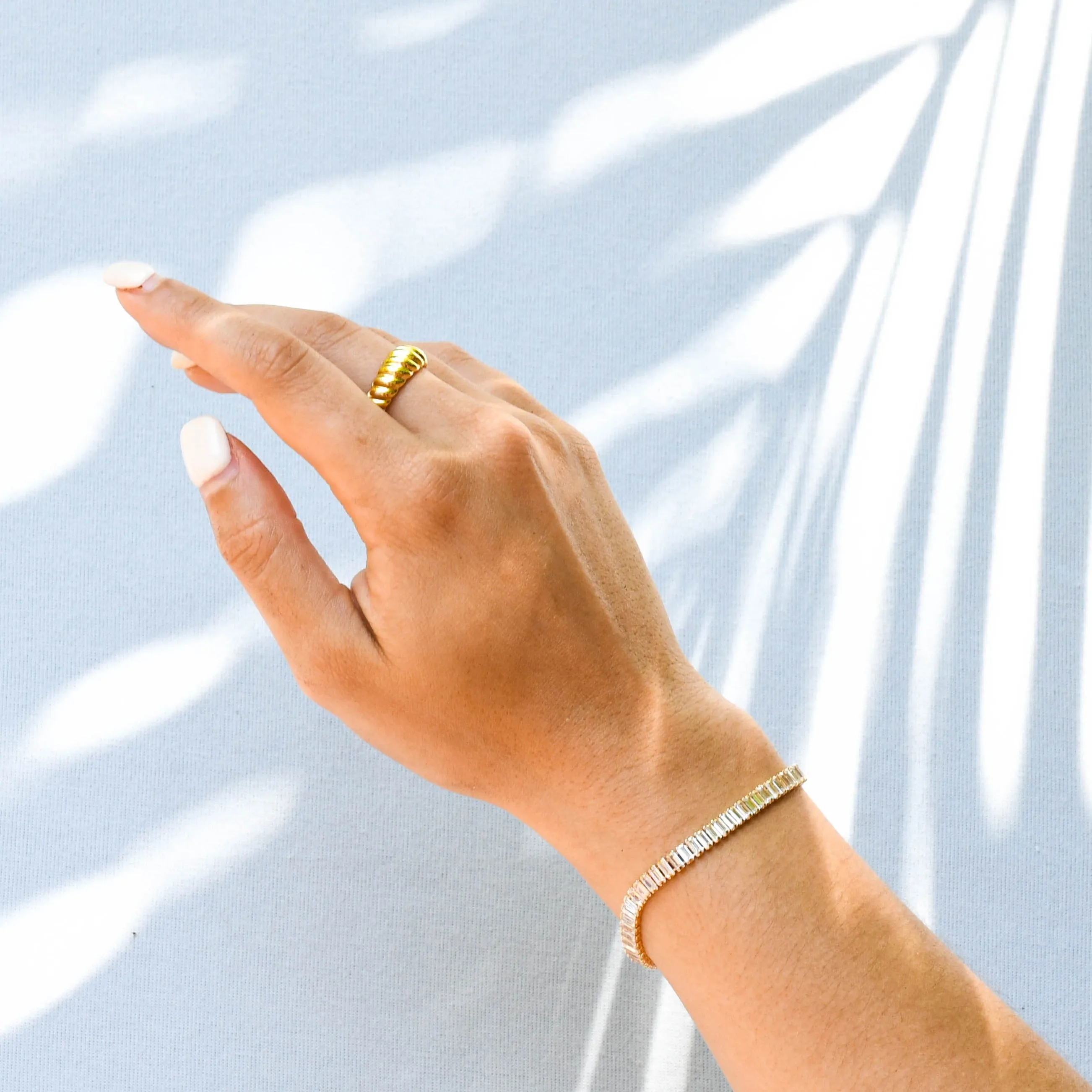 Baguette Tennis Bracelet