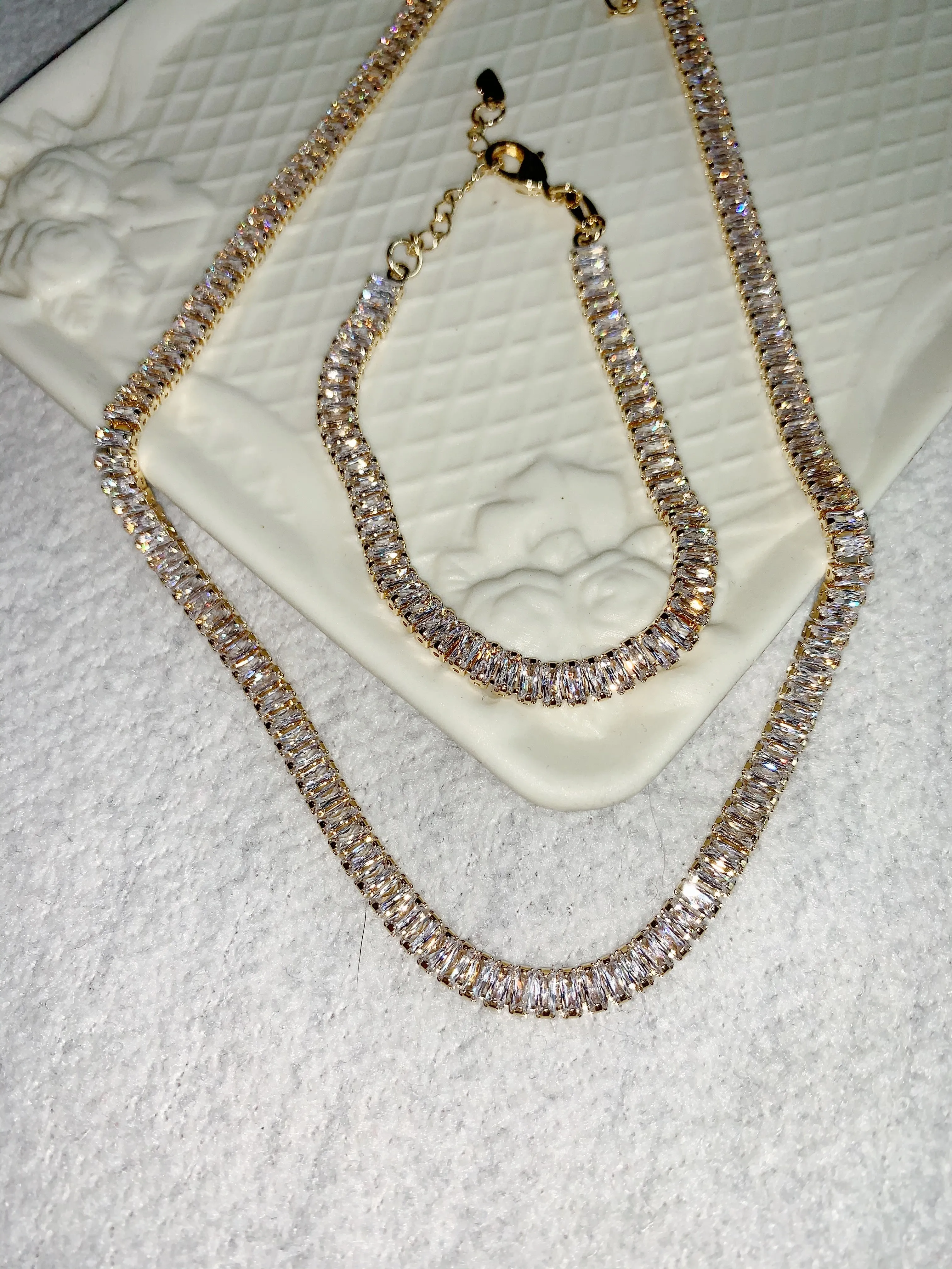 Baguette Tennis Bracelet
