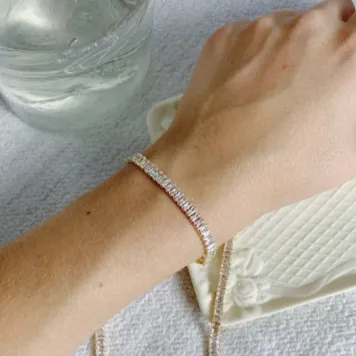 Baguette Tennis Bracelet