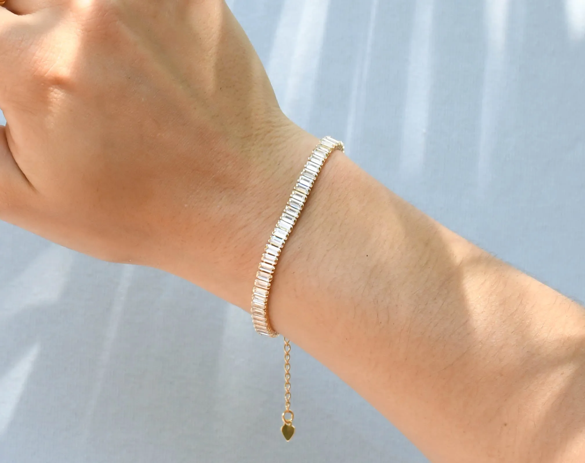 Baguette Tennis Bracelet