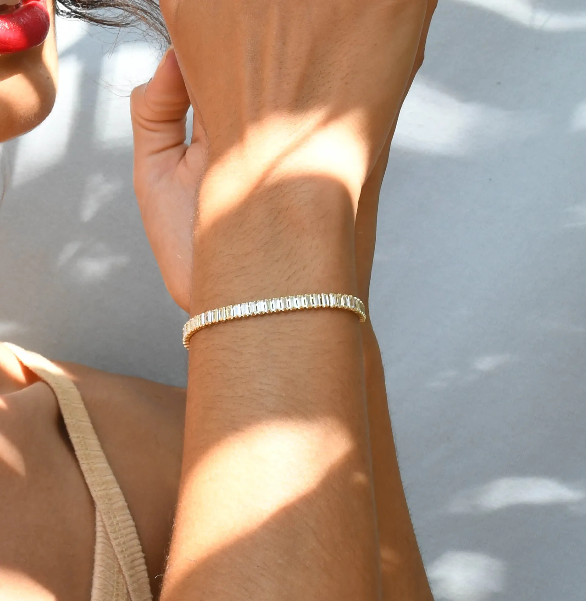 Baguette Tennis Bracelet