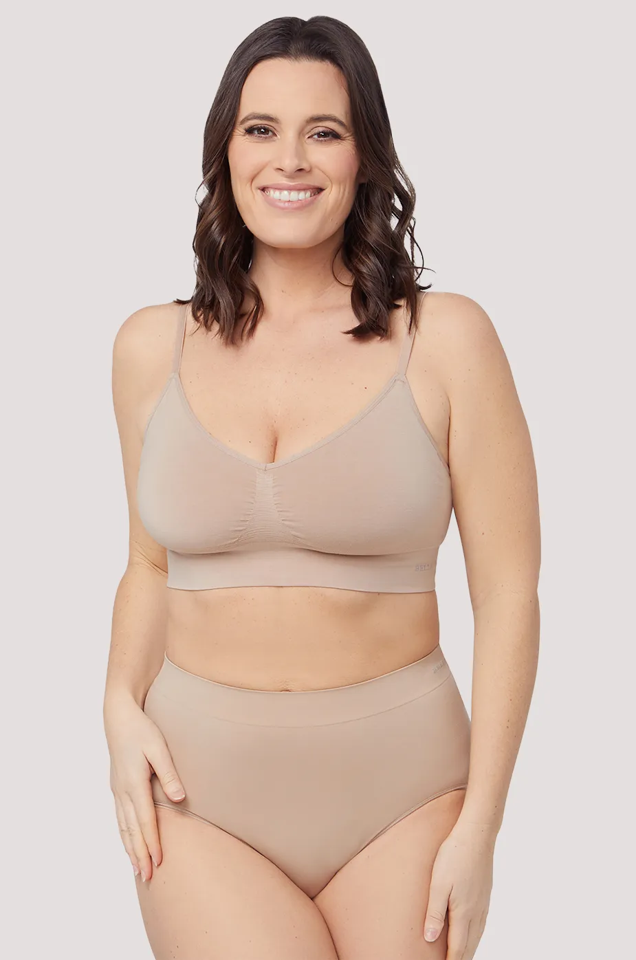 Bamboo Ultimate Skinny Strap Bra - No Returns