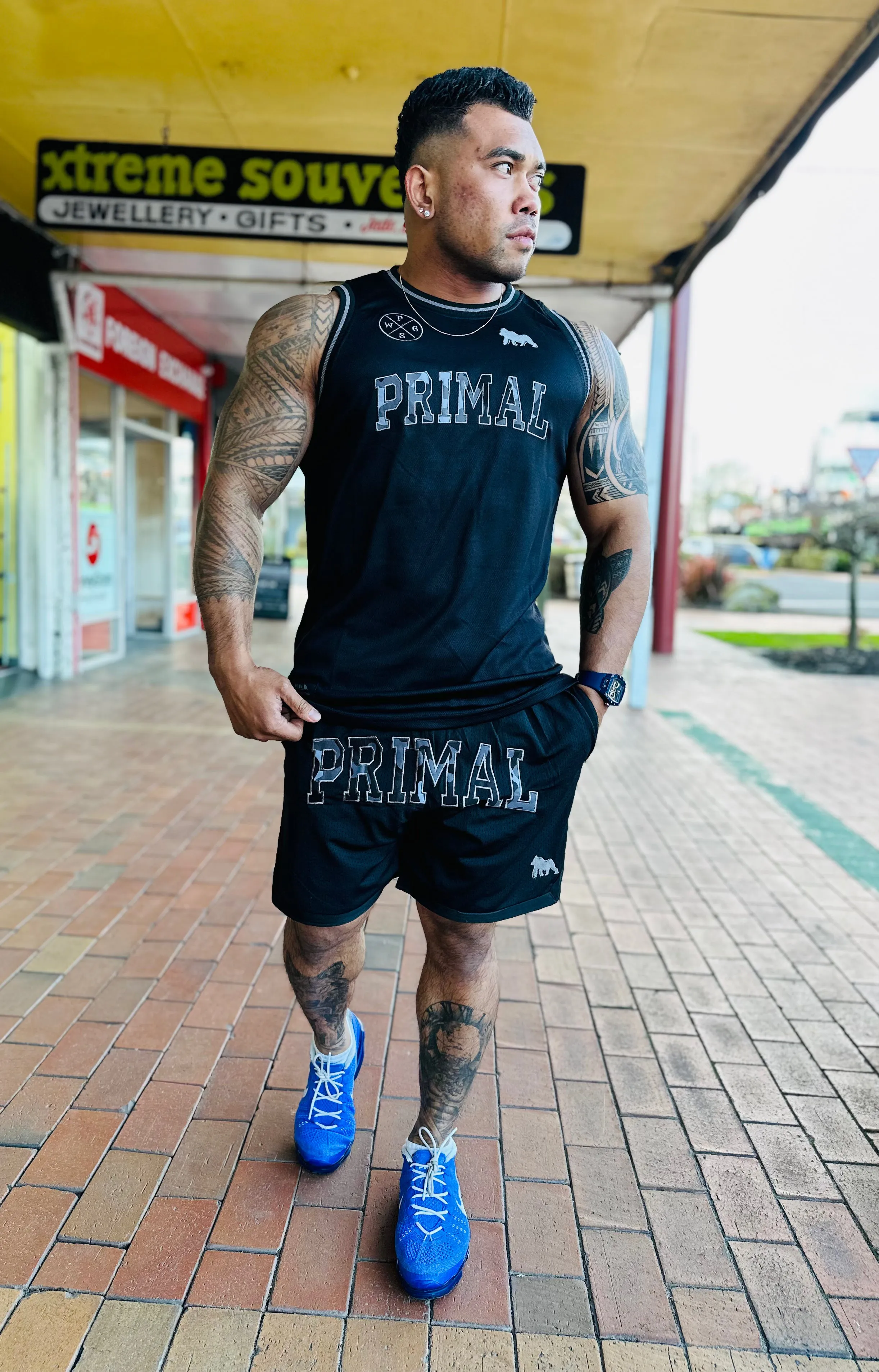 BBALL mesh Shorts