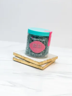 Berry Blue Sour Laces by Candy Club - Small