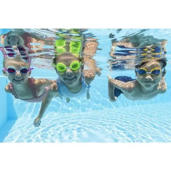 BestWay Aqua Burst Essential Goggles (Contents:one Pair of Goggles, 3 Assorted Colors)