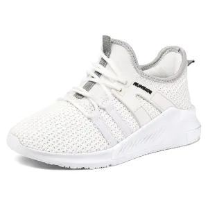 Black/Grey/White Lightweight Breathable Tennis Sneakers