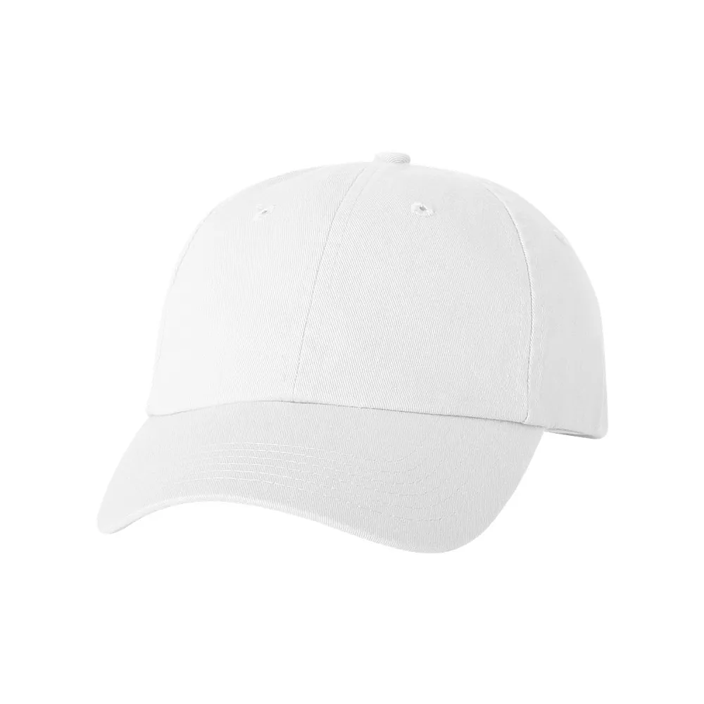Blank Slouch Fit Cap Adjustable Strap Dad Hat