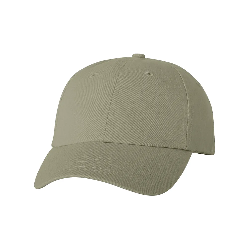 Blank Slouch Fit Cap Adjustable Strap Dad Hat
