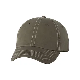 Blank Slouch Fit Cap Adjustable Strap Dad Hat