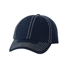Blank Slouch Fit Cap Adjustable Strap Dad Hat