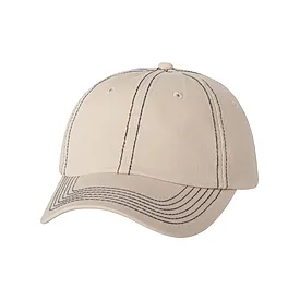 Blank Slouch Fit Cap Adjustable Strap Dad Hat