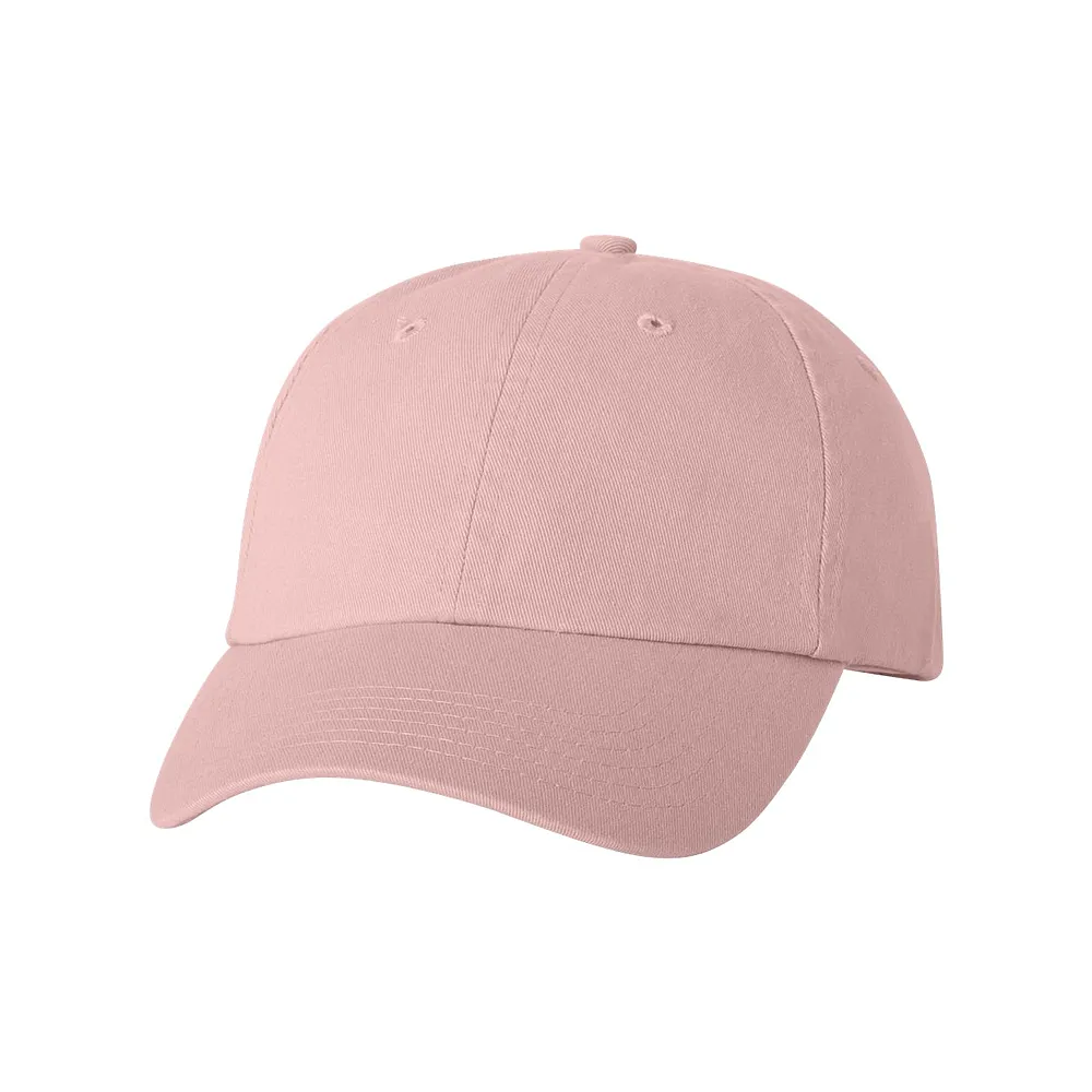 Blank Slouch Fit Cap Adjustable Strap Dad Hat