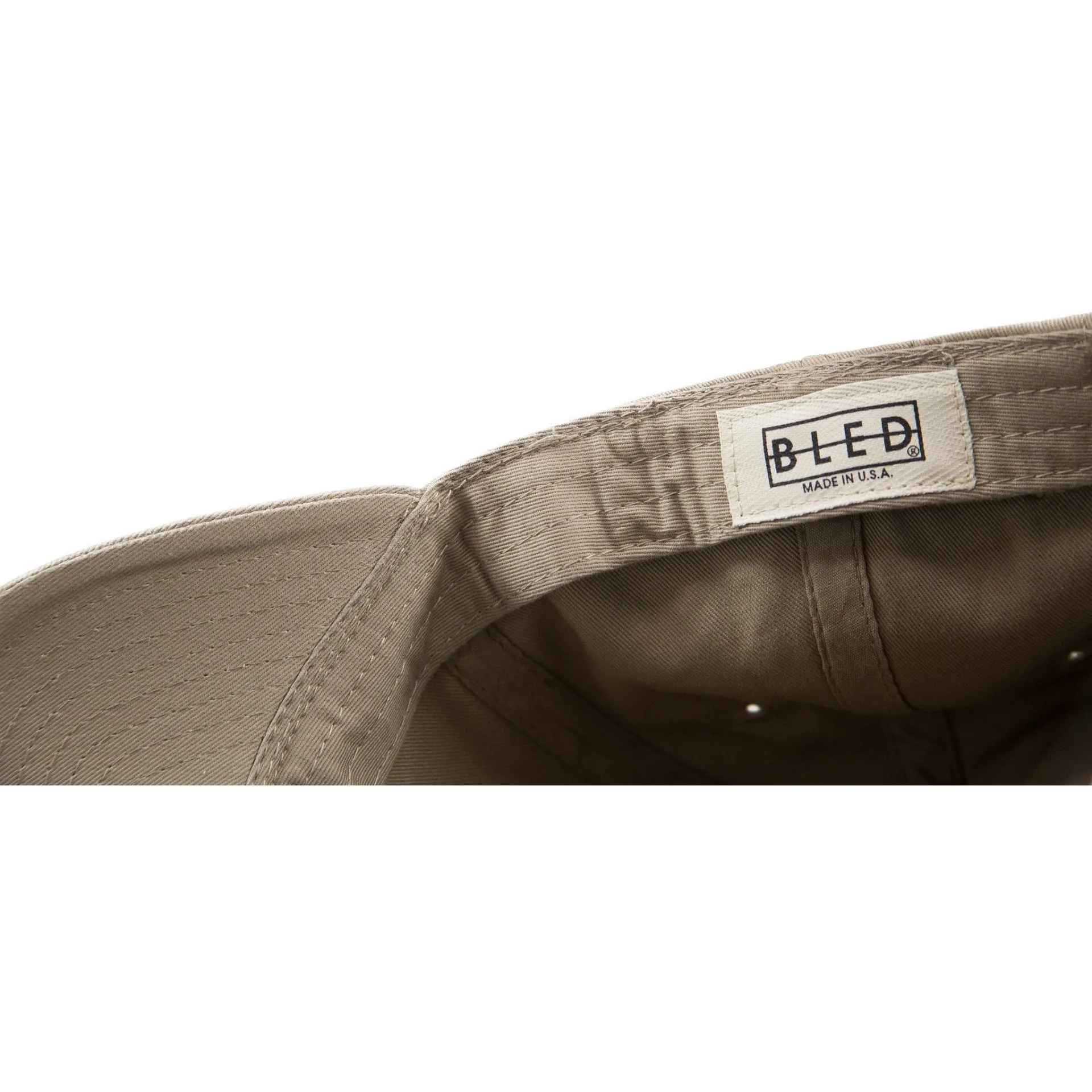 Bled Letter Patch Cap - Tan